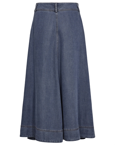 Nümph - NUEvali Nederdel - Snow Washed Denim